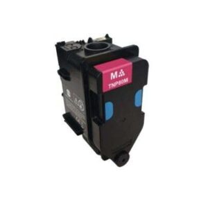 konica minolta tnp80 magenta cartucho de toner original tnp80m/aajw352