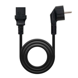 nanocable cable de alimentacion cpu cee7 macho a c 13 hembra 2m color negro