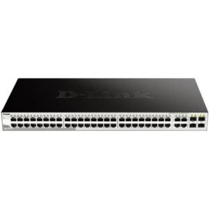 d link switch smart gestionado 48 puertos gigabit 10/100/1000 mbps + 4 puertos combo 1000base