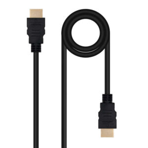 nanocable cable hdmi v2.0 macho a hdmi v2.0 macho 2m 4k@60hz 18gbps color negro