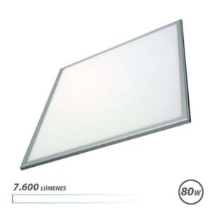 elbat panel led 60x60 80w 7600lm luz blanca alto brillo ahorro de energia facil instalacion