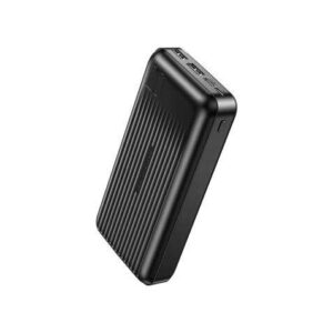 xo powerhouse 20000 capacidad 20000mah pantalla lcd salida usb x 2, 5v/2a entrada micro usb y tipo c facil transporte carga rapida resistente color negro
