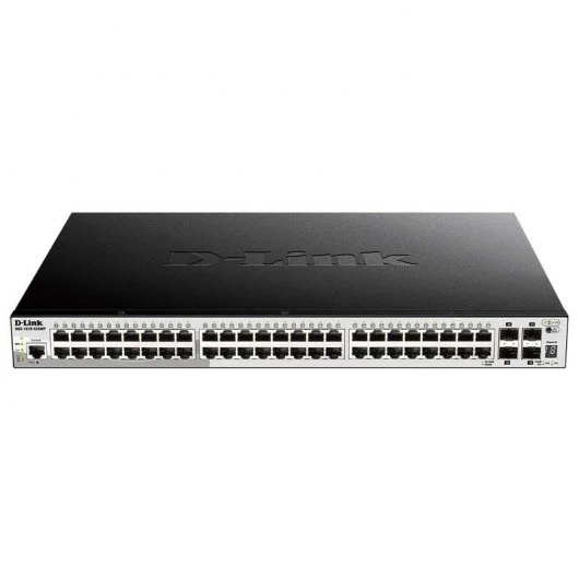 d link switch gestionado 48 puertos gigabit poe + 4 puertos 10g sfp+