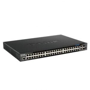 d link switch gestionado 44 puertos giga poe + 4 puertos 2.5g poe + 2 puertos 10g + 2 puertos 10g sfp
