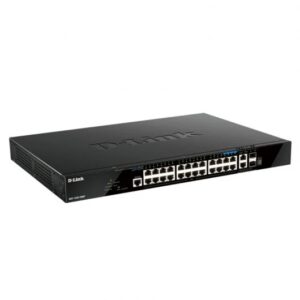 d link switch gestionado 20 puertos giga poe + 4 puertos 2.5g poe + 2 puertos 10g + 2 puertos 10gsfp