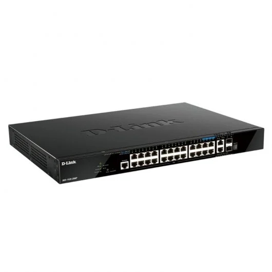 d link switch gestionado 20 puertos giga poe + 4 puertos 2.5g poe + 2 puertos 10g + 2 puertos 10gsfp