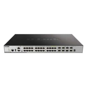 d link switch gestionable 20 puertos 10/100/1000 base t + 4 puertos combo 1000 base t/sfp + 4 puertos 10gbe sfp+