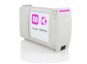 generico hp 80 magenta cartucho de tinta reemplaza c4847a