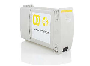 generico hp 80 amarillo cartucho de tinta reemplaza c4848a