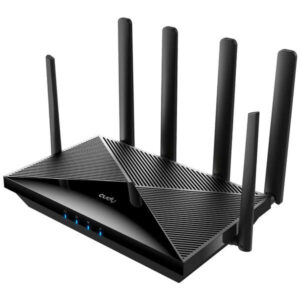 cudy lt700 router wifi ac1200 4g lte cat 6 4x puertos lan 10/100/1000mbps 2x ranuras nano sim 6 antenas externas