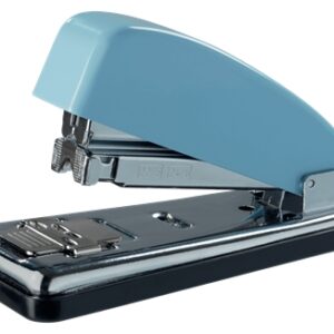 petrus 226 edicion retro grapadora metalica hasta 30 hojas grapado cerrado, abierto y clavado color fondant blue