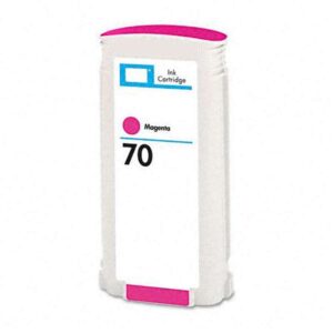 generico hp 70 magenta cartucho de tinta pigmentada reemplaza c9453a