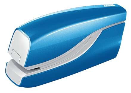 petrus wow e 310 contactless grapadora electrica hasta 10 hojas grapado cerrado utiliza grapas petrus nº10 color azul metalizado
