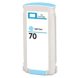 generico hp 70 cyan light cartucho de tinta pigmentada reemplaza c9390a