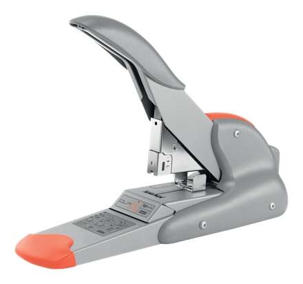 rapid duax grapadora de gruesos hasta 170 hojas grapado plano para grapas rapid duax color gris/naranja