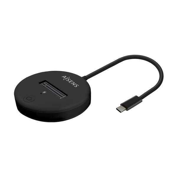 aisens usb c dock m.2 (ngff) asuc m2d013 bk sata/nvme a usb3.1 gen2 color negro
