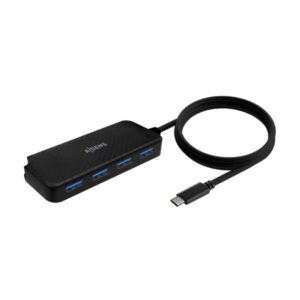 aisens hub usb 3.1 usb c usb c/m 4xtipo a/h 60cm color negro