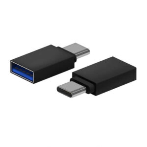aisens mini adaptador aluminio usb 3.2 gen1 3a tipo usb c/m a/h color negro