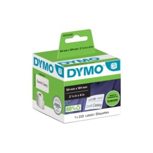 dymo lw 99014 etiquetas originales de envios autoadhesivas 101x54mm 220 unidades s0722430