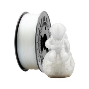 filamento 3d petg diametro 1.75mm bobina 1kg color transparente