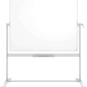 nobo pizarra blanca movil nano clean classic 1500x1200mm diseño puntero blanco