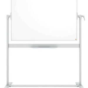 nobo pizarra blanca movil de esmalte classic 1200 × 900mm diseño puntero color blanco