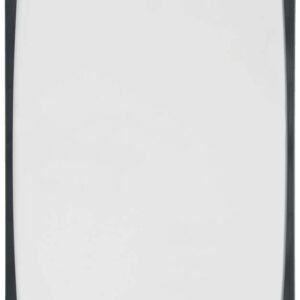 nobo pizarra blanca magnetica pequeña con marco arqueado 280x335 almohadillas adhesivas e imanes