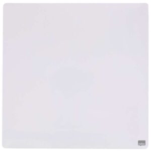 nobo mini pizarra magnetica tile 360x360mm sin marco baldosas de borrado en seco blanco