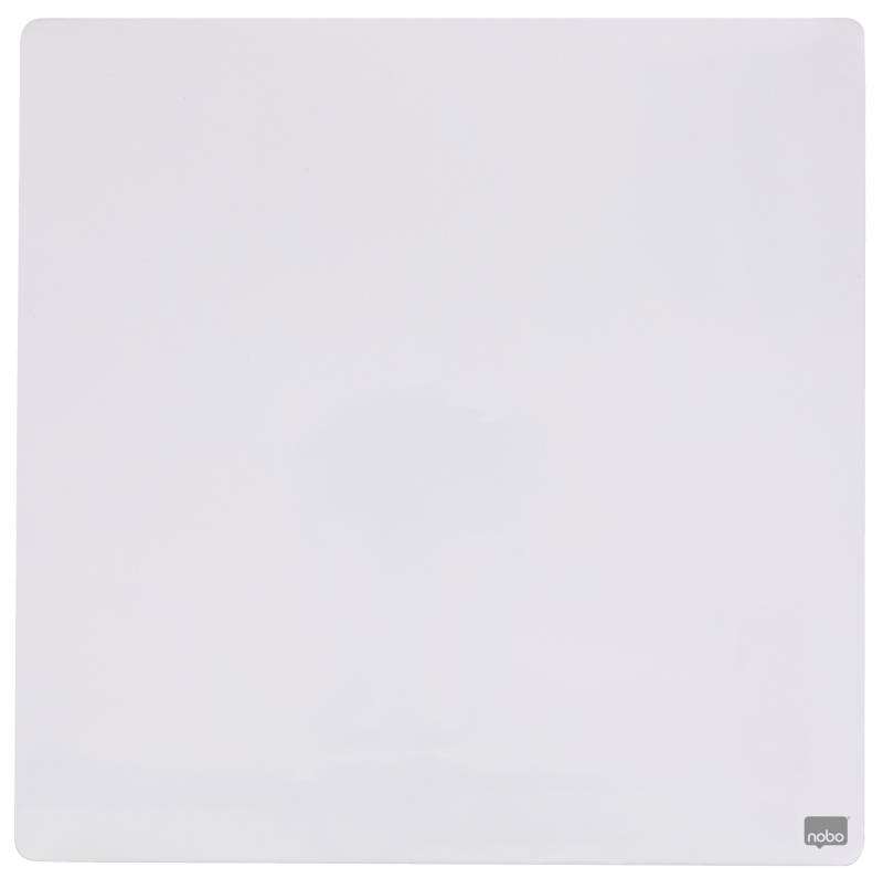 nobo mini pizarra magnetica tile 360x360mm sin marco baldosas de borrado en seco blanco