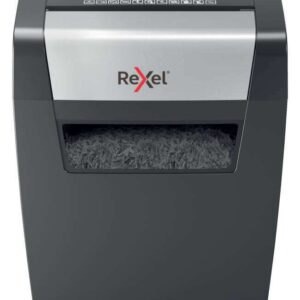 rexel momentum x406 destructora papel corte confeti p 4 destruye hasta 7 hojas a la vez capacidad de la papelera 15l color gris/plata