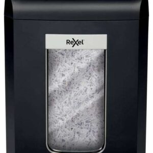 rexel promax qs rsx1538 destructora de papel de corte en particulas p 4 destruye hasta 15 hojas a la vez funcionamiento ultra silencioso capacidad de la papelera 38l color negro