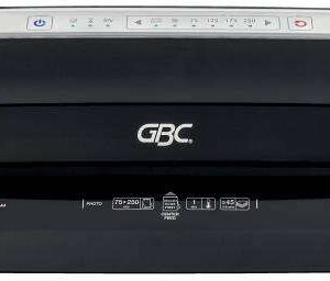 gbc fusion plus 7000l plastificadora de calidad profesional alta velocidad calentamiento rapido en 1 minuto plastificacion ultra rapida y de alta calidad color negro