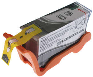 lexmark 100xl negro cartucho de tinta generico reemplaza 14n1068e/14n1092e/14n0820e/14n0918e/14n0848e