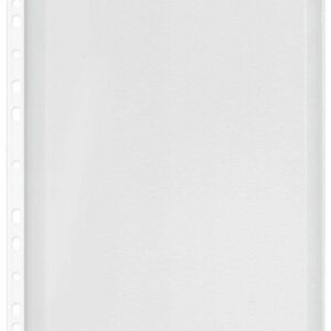 esselte fundas fuelle estandar a4 pvc liso multitaladro 11 capacidad 200 hojas transparente (170 micras)