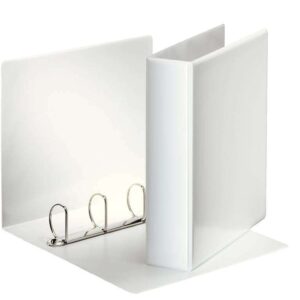 esselte carpeta canguro gama basica a4 4 anillas 4d 50mm capacidad para 480 hojas a4 (80 g/m²) color blanco