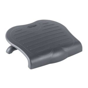 kensington reposapies solesaver tres opciones de inclinacion panel de sujecion contorneado plataforma generosa eleva las piernas negro