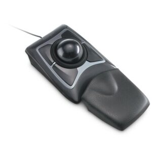 kensington expert raton con trackball optico usb bola de 55mm 4 botones personalizables reposamuñecas extraible compatible con pc y mac cable de 1.80m color negro