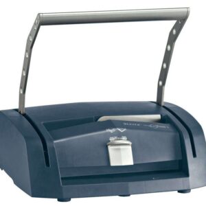 leitz impressbind 280 encuadernadora manual por presion encuaderna hasta 280 hojas a4 indicador de cuando esta listo el documento rapida y sencilla de usar color azul/plata