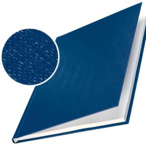leitz tapas rigidas impressbind 7,0mm estructura de lino encuadernacion de alta calidad color azul