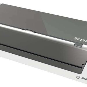 leitz plastificadora a3 ilam touch 2 turbo sensor inteligente alta velocidad (1500 mm/min) blanco brillante / antracita