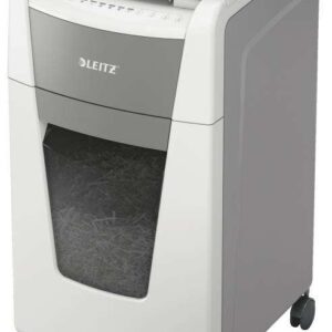leitz iq 300 autofeed p4 destructora automatica de papel corte en particulas p 4 autoalimentacion 300 hojas, manual 10 hojas papelera de 60l color blanco