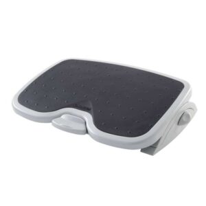 kensington reposapies solemate plus diseño robusto y duradero altura regulable superficie antideslizante color gris grafito