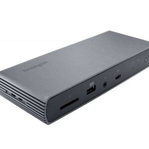 kensington sd5700t 4k dual thunderbolt 4 con 90 w de pd suministro total de energia plata