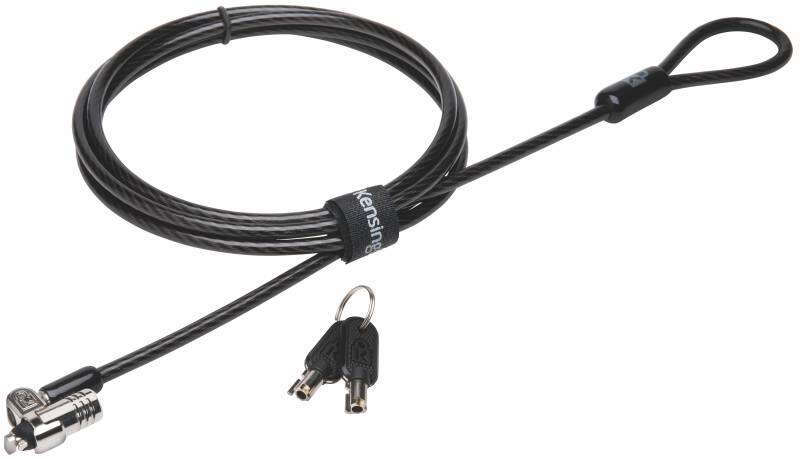 kensington candado con llave microsaver 20 cabezal resistente de 10mm tecnologia hidden pin tecnologia de bloqueo t bar cable de acero al carbono enganche superior plata