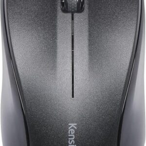 kensington valumouse raton inalambrico 2,4ghz sensor de 1000ppp 3 botones uso ambidiestro clics silenciosos color negro