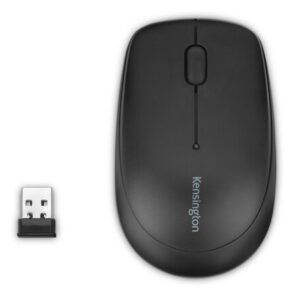 kensington pro fit raton inalambrico 2,4ghz sensor laser 1200ppp 3 botones uso ambidiestro rueda de desplazamiento comoda color negro