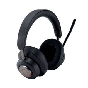 kensington h3000 auriculares circumaurales bluetooth 5.2 con microfono plegable cancelacion pnc y enc autonomia hasta 60h incluye adaptador de usb c a usb a, cable usb c y estuche rigido color negro