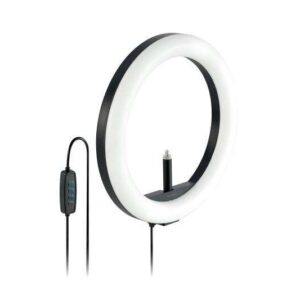 kensington l1000 anillo de luz bicolor para videoconferencias iluminacion perfecta 96 leds control de brillo sin enchufe soporte para webcam configuracion profesional cumple con mil std 810h