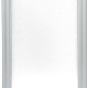 nobo marco publicitario tamaño a4 con proteccion de pvc antirreflectante y resistente a la intemperie marco de aluminio elegante color plata