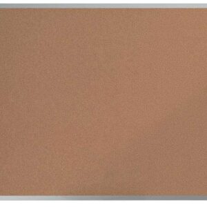 nobo essence tablero de anuncios de corcho 900x600mm montaje en esquinas superficie de corcho marco de aluminio anodizado color natural
